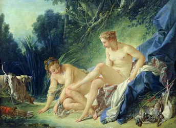 Diana getting out of her bath, 1742